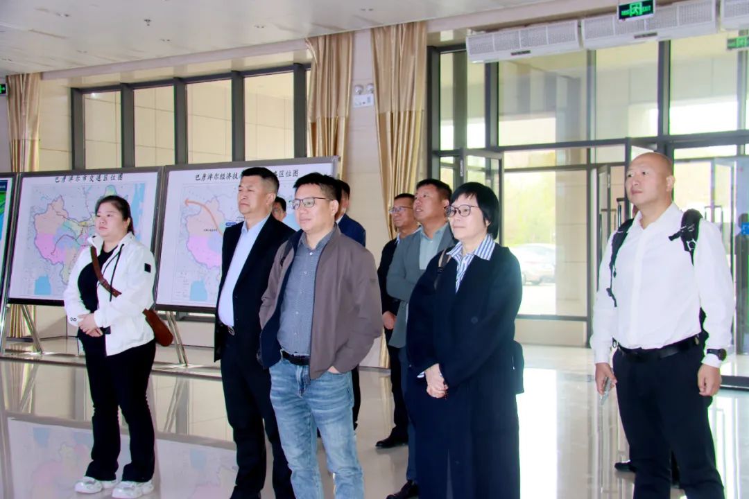 多家企业到经开区参观考察