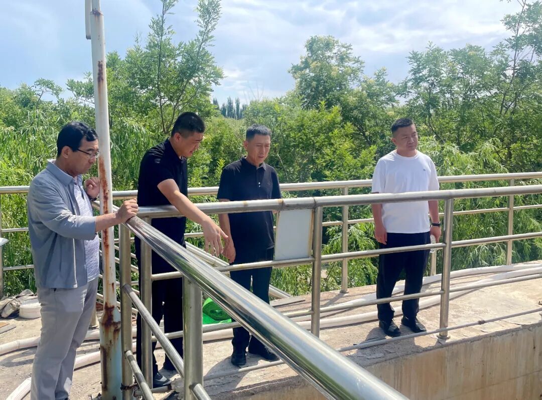 宫韬深入东城区污水处理厂调研二期系统改造工程情况并督导安全生产工作